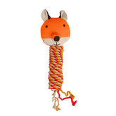 The Furr Company Knitted Rope Fox Plush Toy
